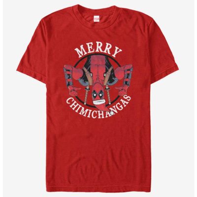 Marvel Deadpool Merry Chimichangas Unisex T-Shirt