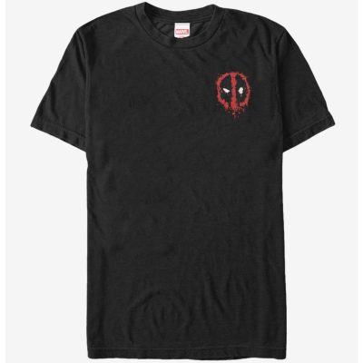 Marvel Deadpool Mini Splatter Icon Unisex T-Shirt