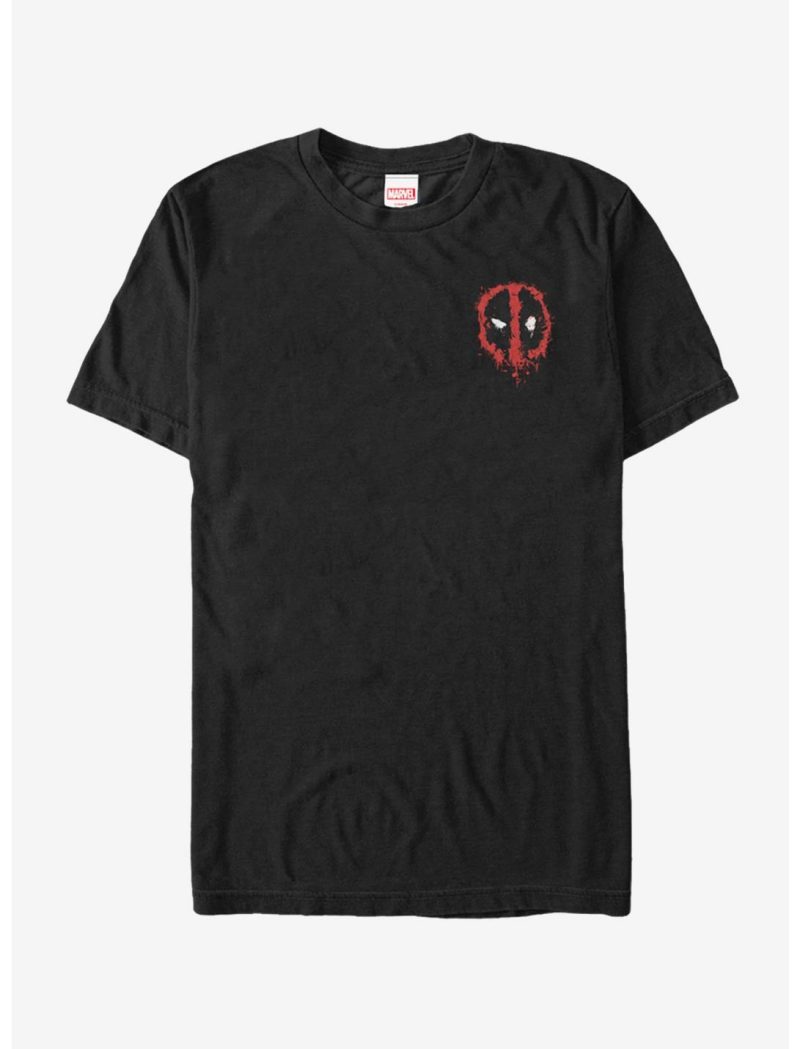 Marvel Deadpool Mini Splatter Icon Unisex T-Shirt
