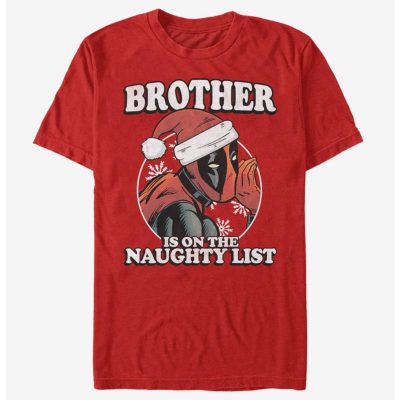 Marvel Deadpool Naughty Brother Unisex T-Shirt