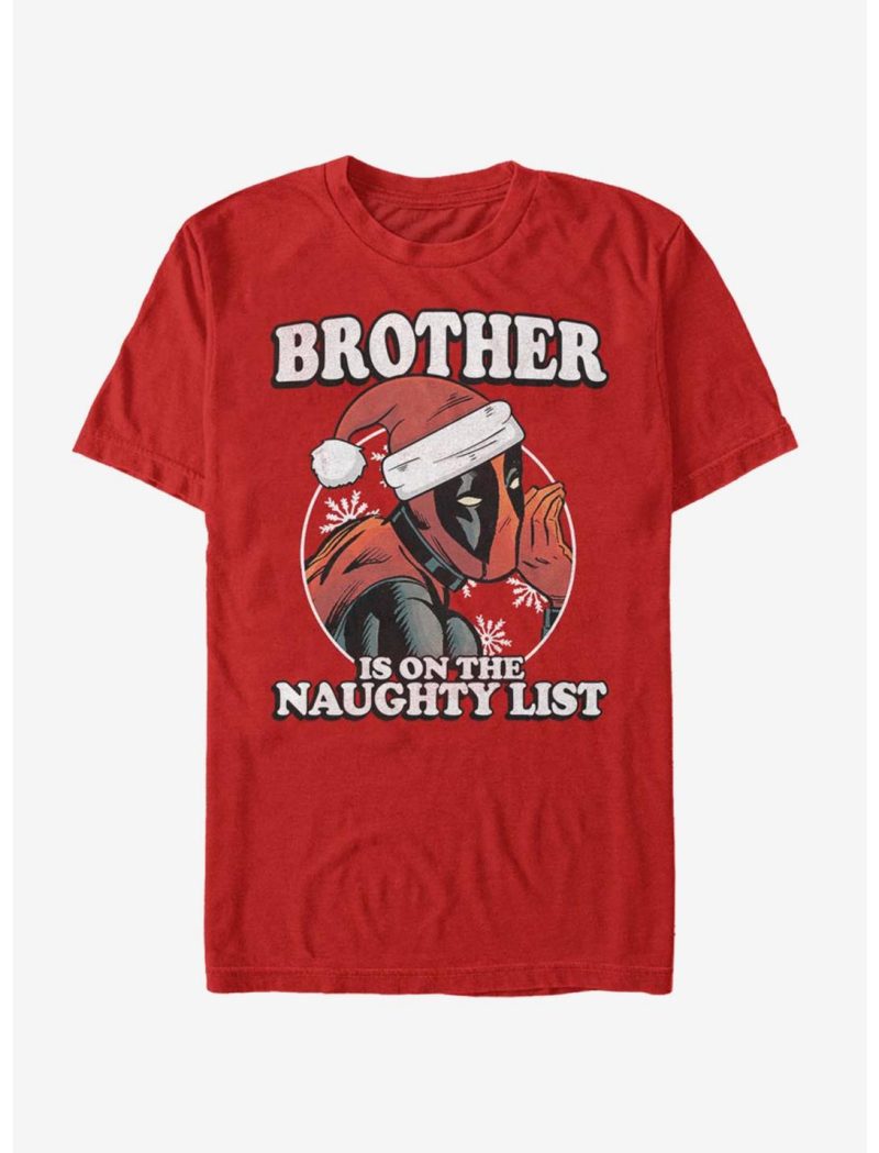 Marvel Deadpool Naughty Brother Unisex T-Shirt