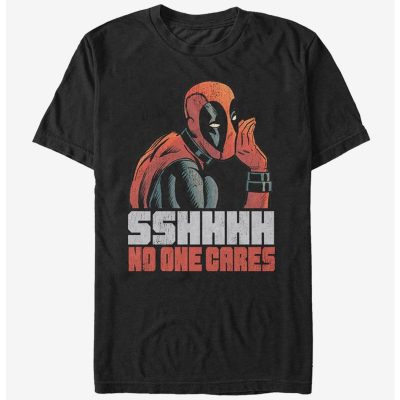 Marvel Deadpool No One Cares Unisex T-Shirt