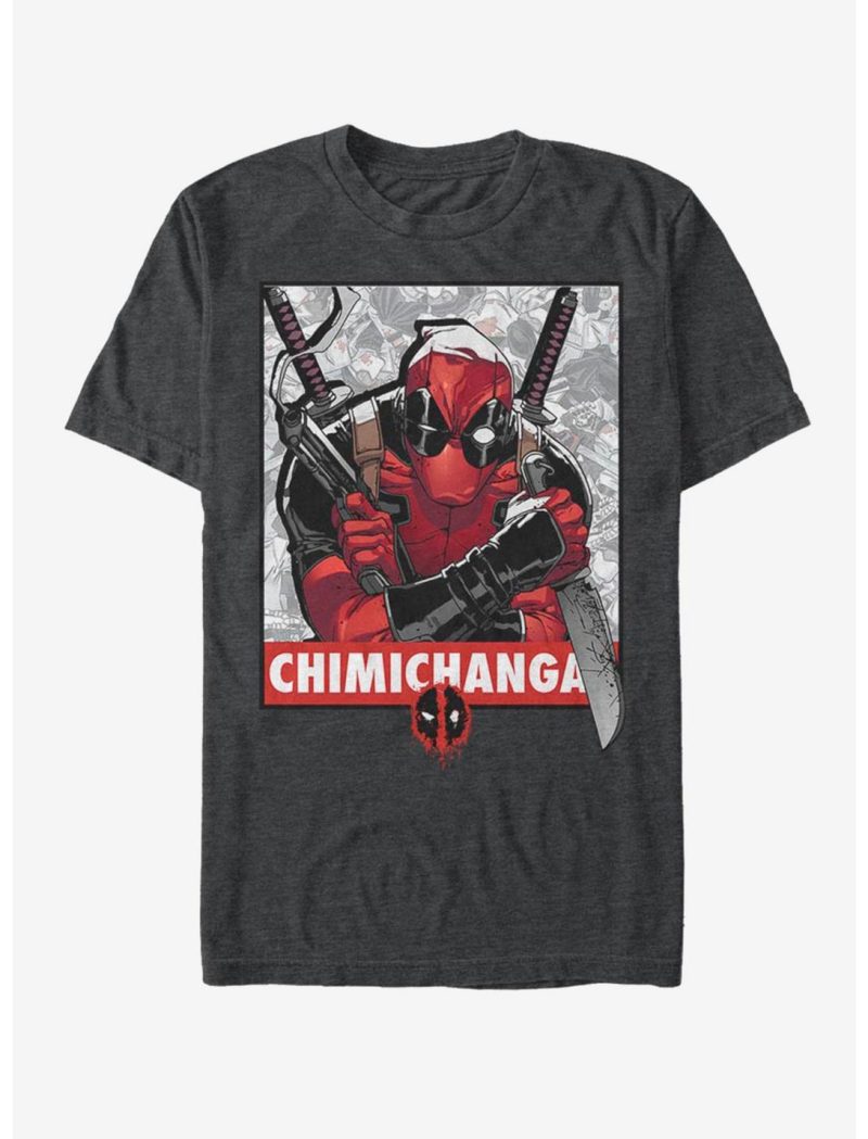 Marvel Deadpool Obey The Chimi Unisex T-Shirt
