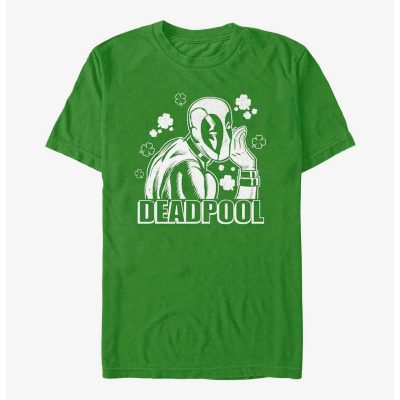 Marvel Deadpool Shamrock Deadpool Unisex T-Shirt