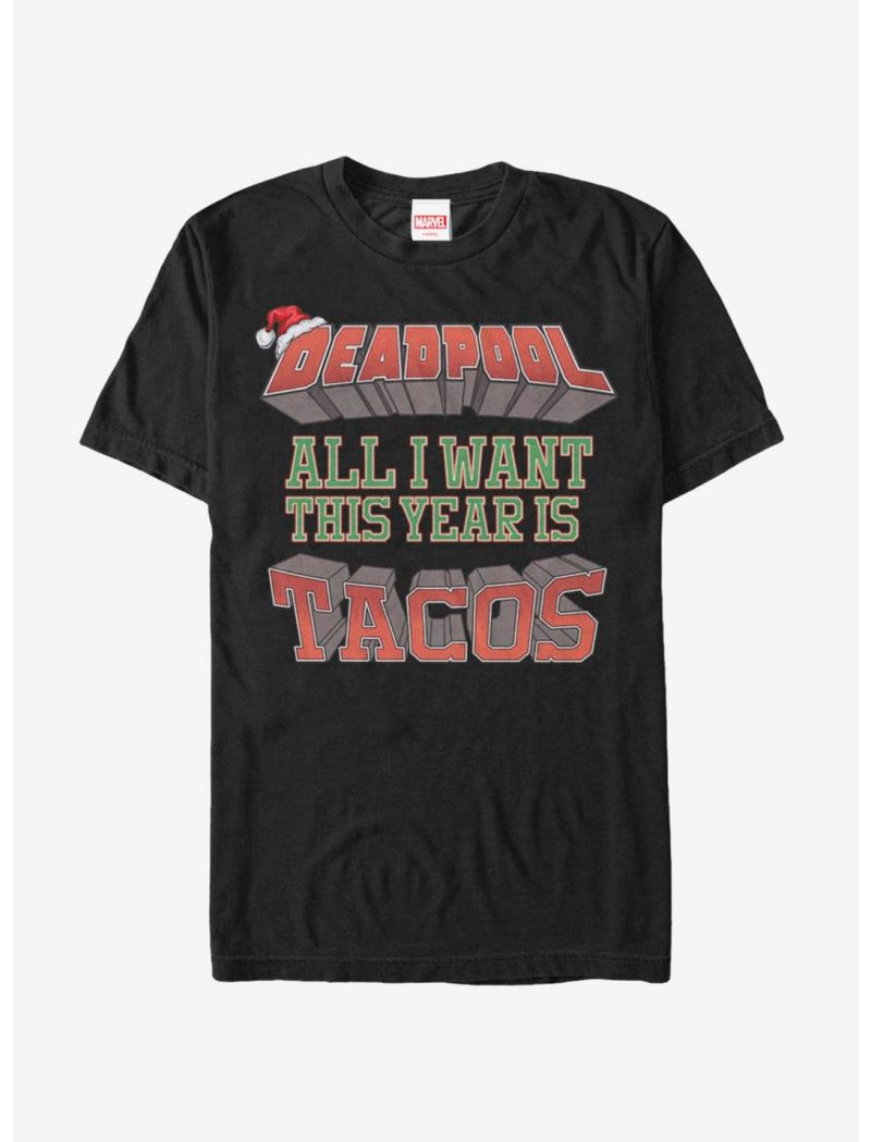 Marvel Deadpool Tacos This Year Unisex T-Shirt