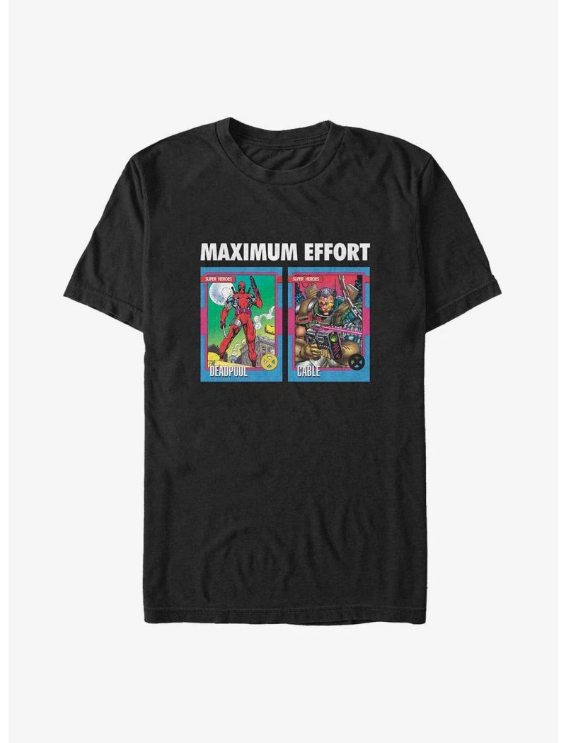 Marvel Deadpool and Cable Maximum Effort Unisex T-Shirt