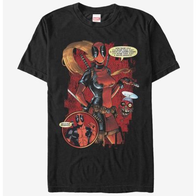 Marvel Lady Deadpool Dare You Unisex T-Shirt