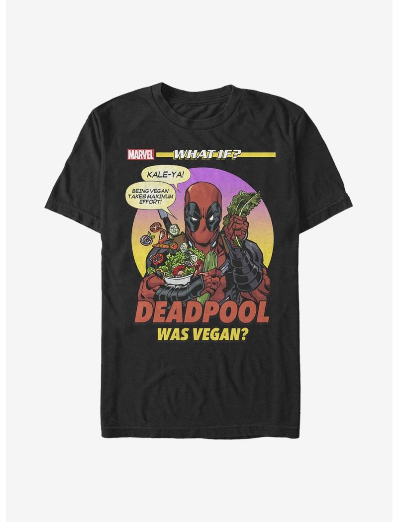 Marvel What If?? Deadpool Was A Vegan Unisex T-Shirt