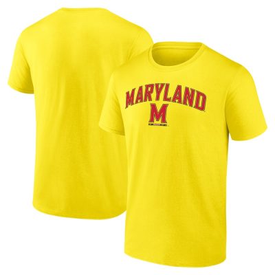 Maryland Terrapins Campus Unisex T-Shirt Gold