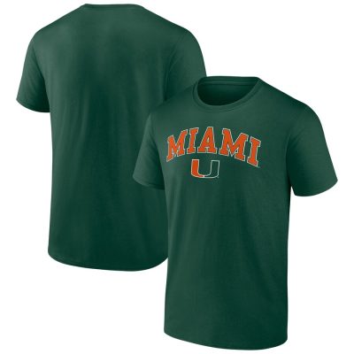 Miami Hurricanes Campus Unisex T-Shirt Green