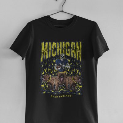 Michigan Football Skeleton Unisex T-Shirt CTS1331