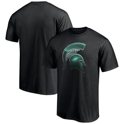 Michigan State Spartans Team Midnight Mascot Unisex T-Shirt Black