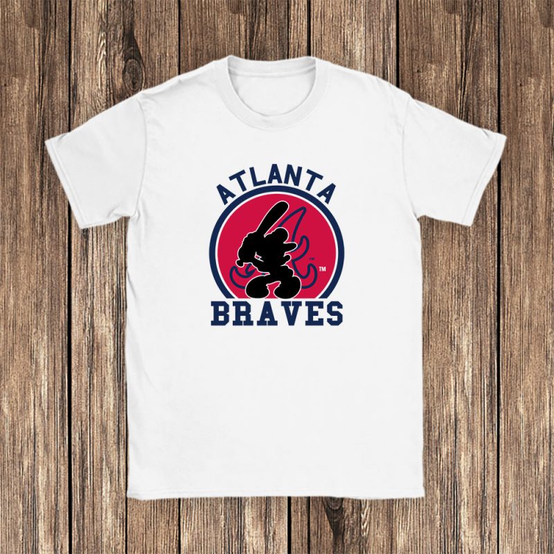 Mickey Mouse X Atlanta Braves Team X MLB X Baseball Fans Unisex T-Shirt TAT2228