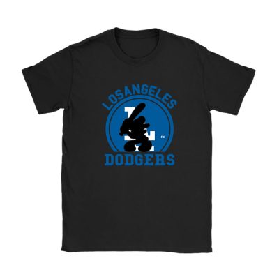 Mickey Mouse X Los Angeles Dodgers Team X MLB X Baseball Fans Unisex T-Shirt TAT2230