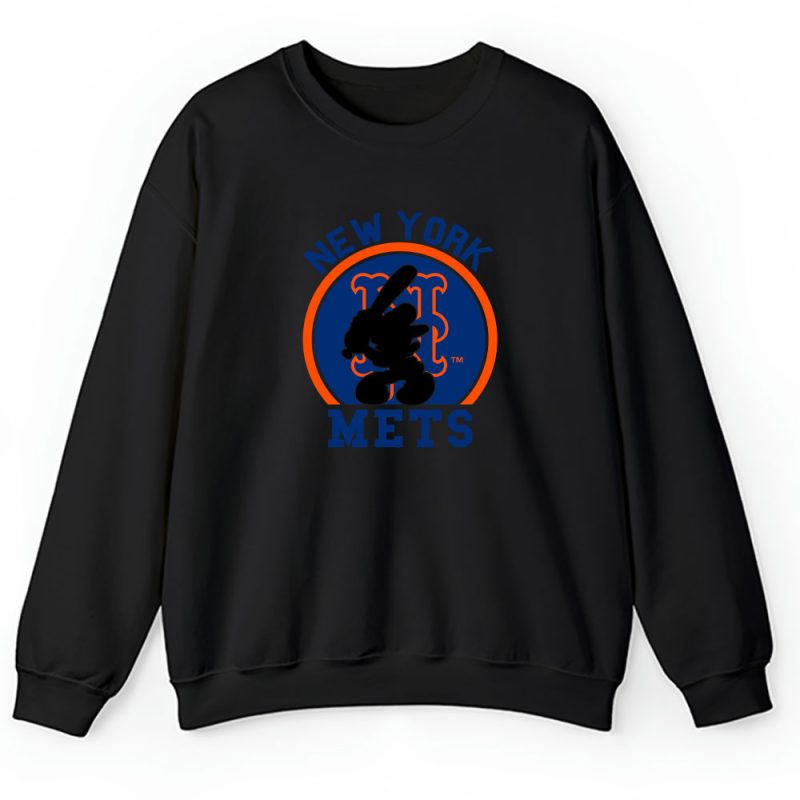 Mickey Mouse X New York Mets Team X MLB X Baseball Fans Unisex Sweatshirt TAS2231