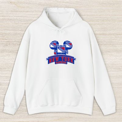 Mickey Mouse X New York Rangers Team X NHL X Hockey Fan Unisex Hoodie TAH2272