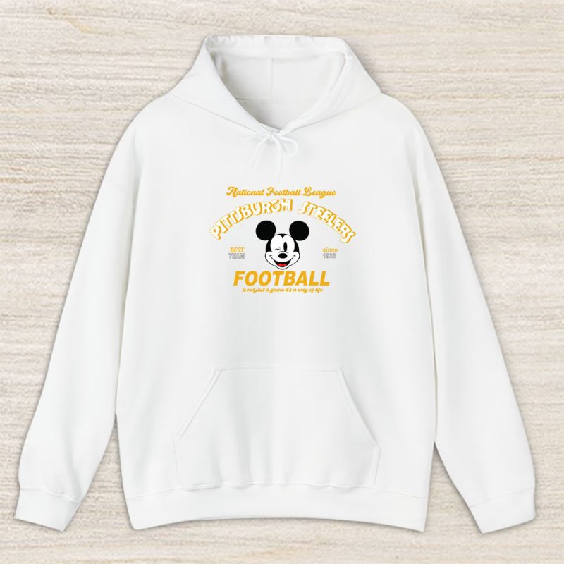 Mickey Mouse X Pittsburgh Steelers Team X NFL X American Football Unisex Hoodie TAH2262