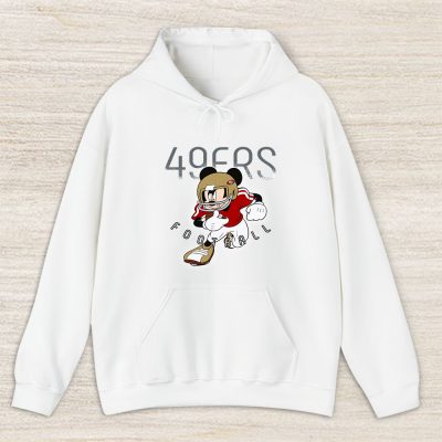 Mickey Mouse X San Francisco 49ers Team X NFL X American Football Unisex Hoodie TAH2267