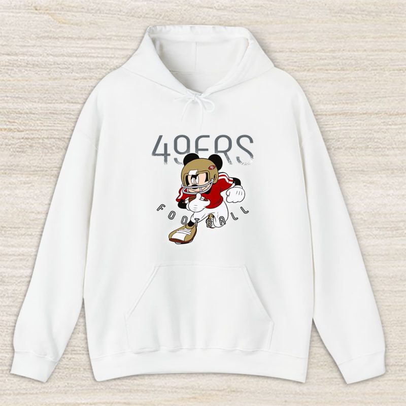 Mickey Mouse X San Francisco 49ers Team X NFL X American Football Unisex Hoodie TAH2267