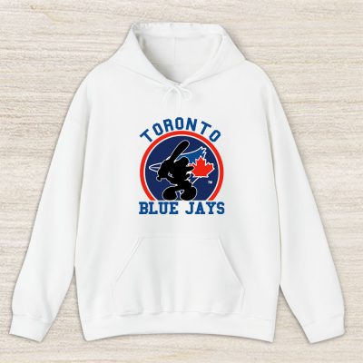 Mickey Mouse X Toronto Blue Jays Team X MLB X Baseball Fans Unisex Hoodie TAH2236