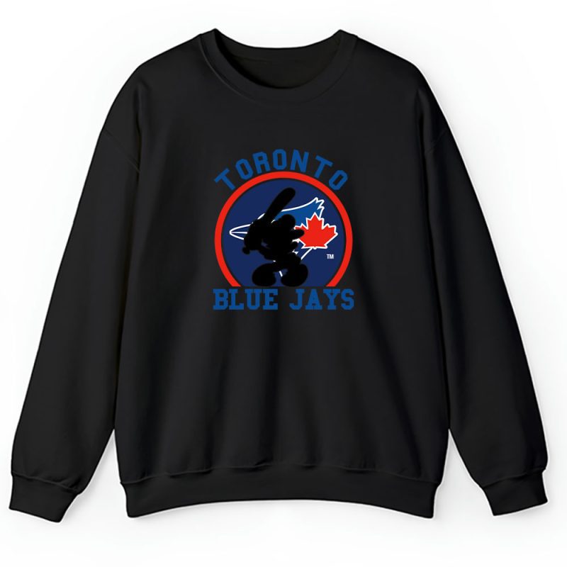 Mickey Mouse X Toronto Blue Jays Team X MLB X Baseball Fans Unisex Sweatshirt TAS2236