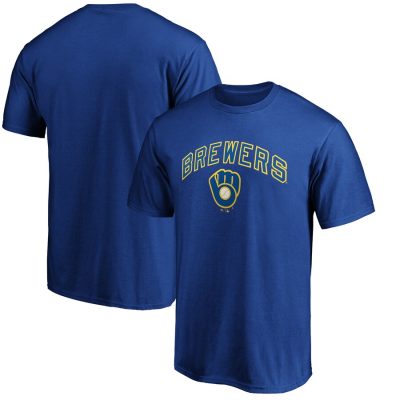 Milwaukee Brewers Team Cooperstown Collection Wahconah Unisex T-Shirt - Royal