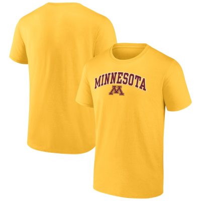 Minnesota Golden Gophers Campus Unisex T-Shirt Gold