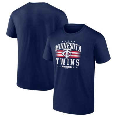 Minnesota Twins Americana Team Unisex T-Shirt - Navy