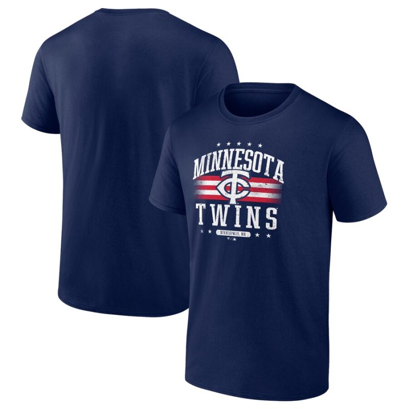 Minnesota Twins Americana Team Unisex T-Shirt - Navy