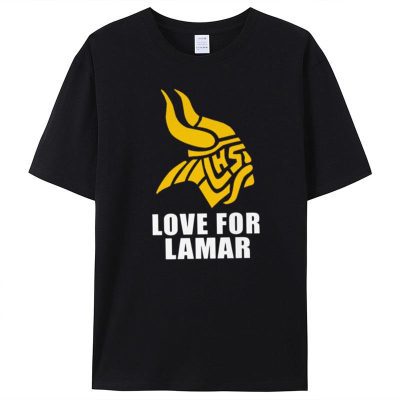 Minnesota Vikings Love For Lamar Unisex T-Shirt