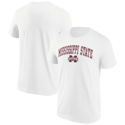 Mississippi State Bulldogs Campus Team Unisex T-Shirt White