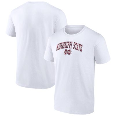 Mississippi State Bulldogs Campus Unisex T-Shirt White