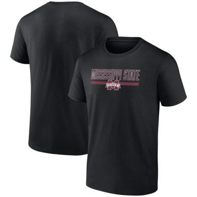 Mississippi State Bulldogs Classic Inline Team Unisex T-Shirt - Black