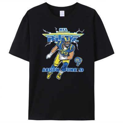 NFL Blitz Rams Aaron Donald Retro Los Angeles Rams Unisex T-Shirt