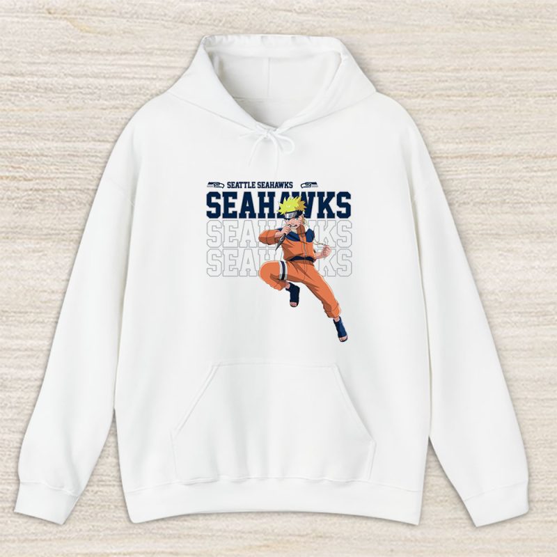 Naruto X Dragon Ball X Seattle Seahawks Team X NFL X American Football Unisex Hoodie TAH2323