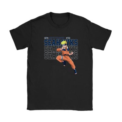 Naruto X Dragon Ball X Seattle Seahawks Team X NFL X American Football Unisex T-Shirt TAT2323