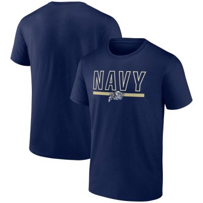 Navy Midshipmen Classic Inline Team Unisex T-Shirt - Navy