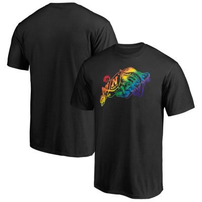 Navy Midshipmen Team Pride Logo Unisex T-Shirt - Black