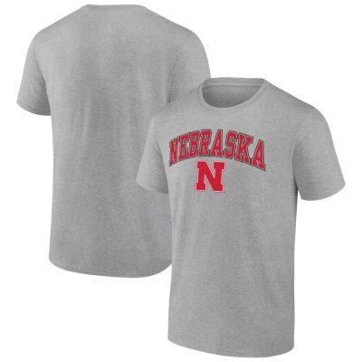Nebraska Huskers Campus Unisex T-Shirt Steel