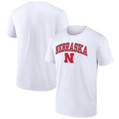 Nebraska Huskers Campus Unisex T-Shirt White