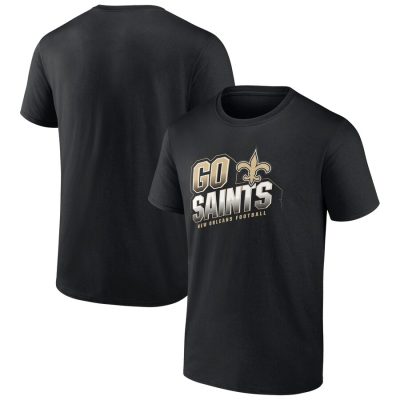 New Orleans Saints Hometown Collection Prime Time Unisex T-Shirt - Black