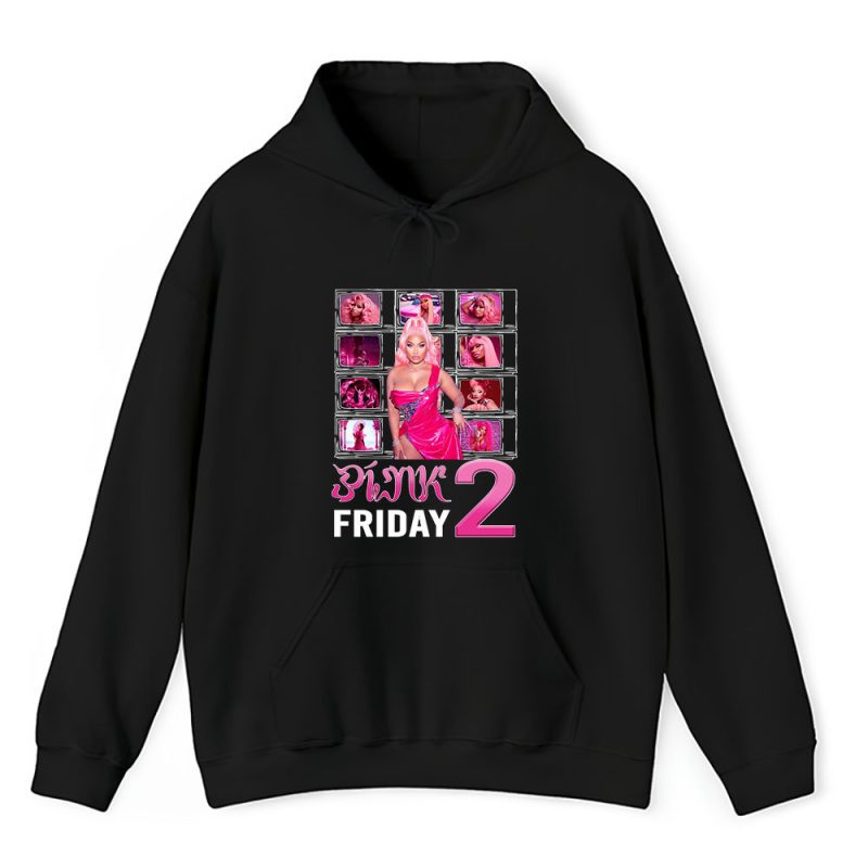 Nicki Minaj Iconic Pink Friday 2 World Tour Unisex Hoodie TAH1460