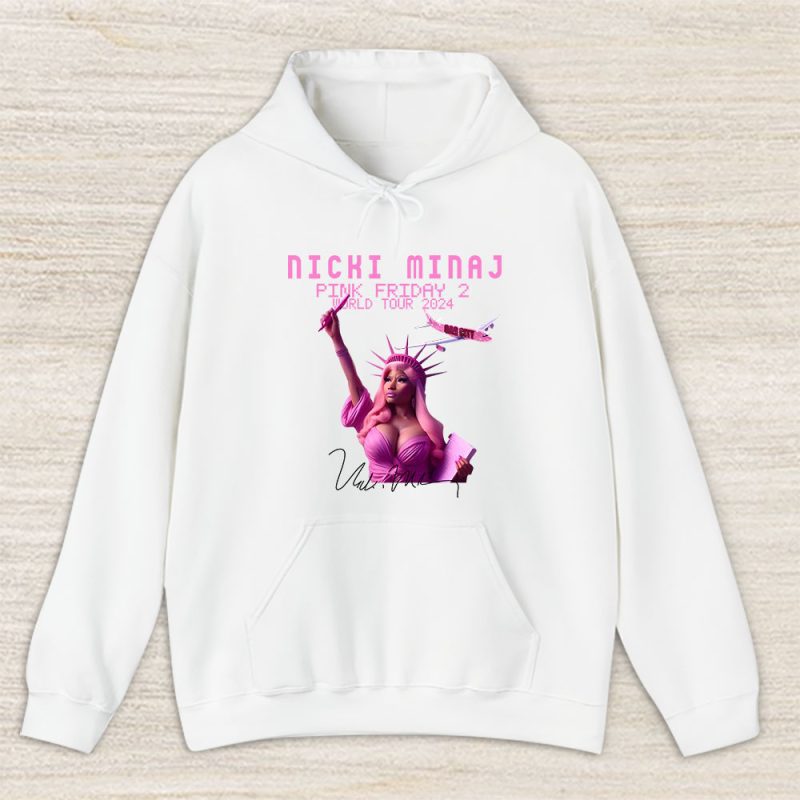 Nicki Minaj Iconic Pink Friday 2 World Tour Unisex Hoodie TAH1471