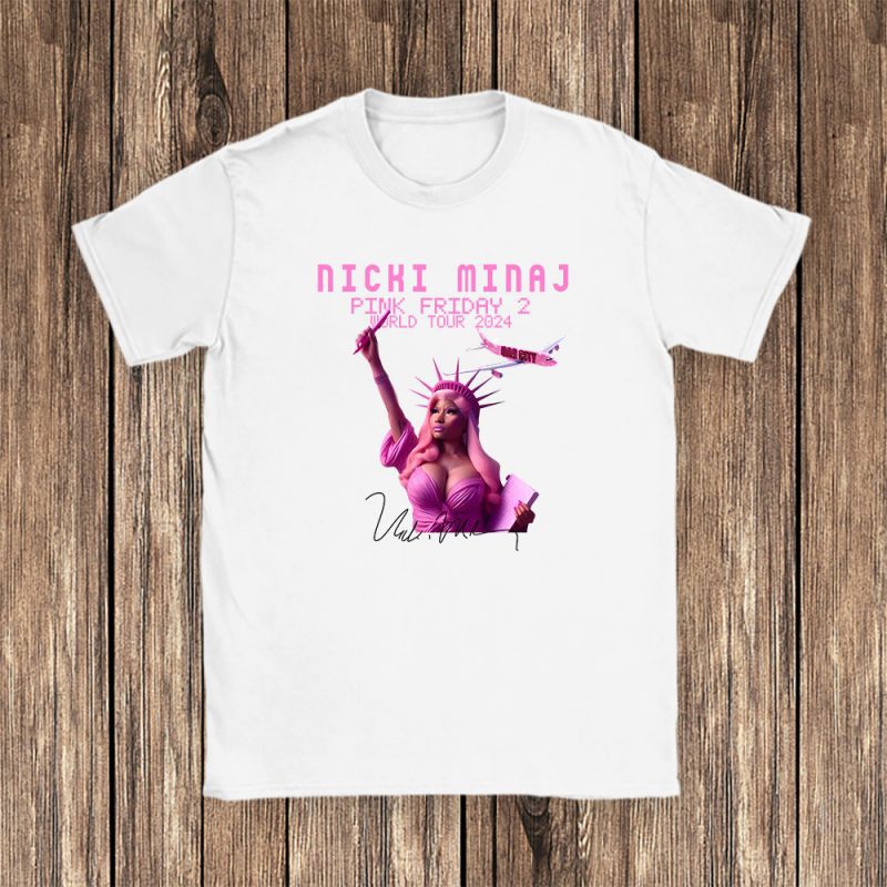 Nicki Minaj Iconic Pink Friday 2 World Tour Unisex T-Shirt TAT1471