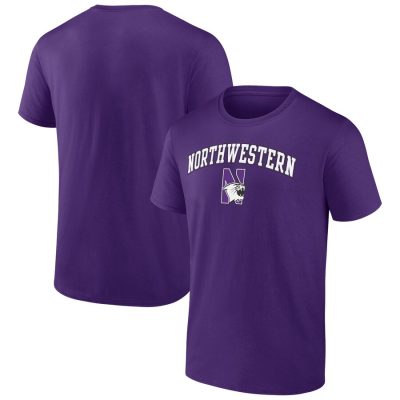 Northwestern Wildcats Campus Unisex T-Shirt Purple