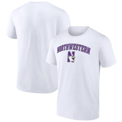 Northwestern Wildcats Campus Unisex T-Shirt White
