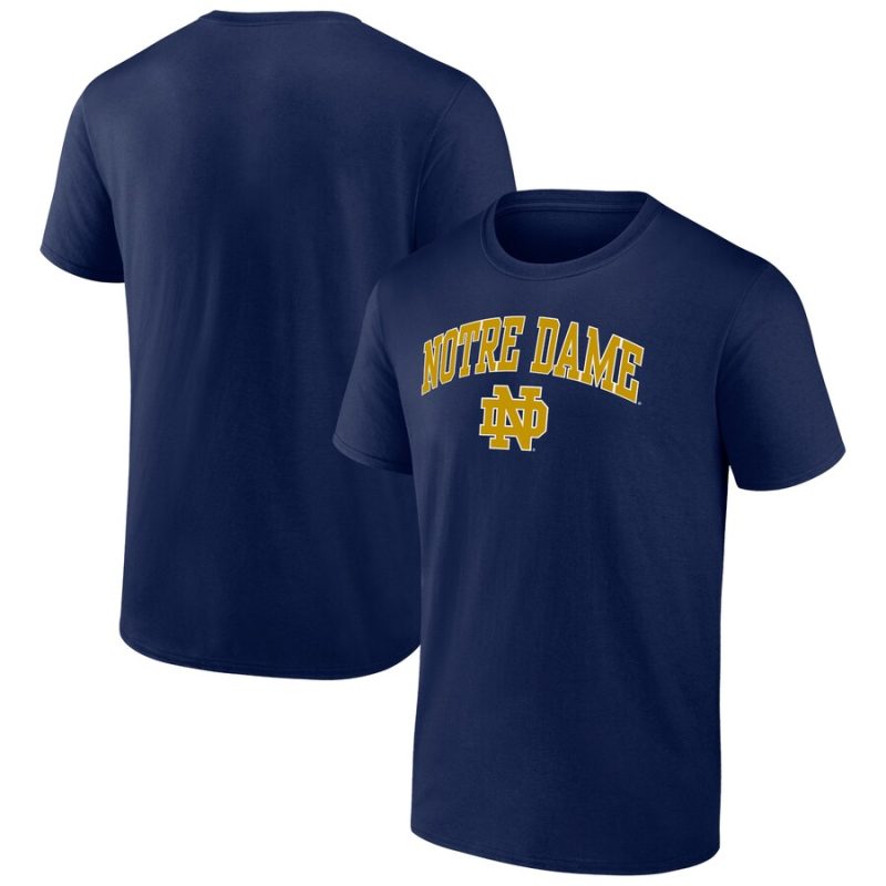 Notre Dame Fighting Irish Campus Unisex T-Shirt Navy