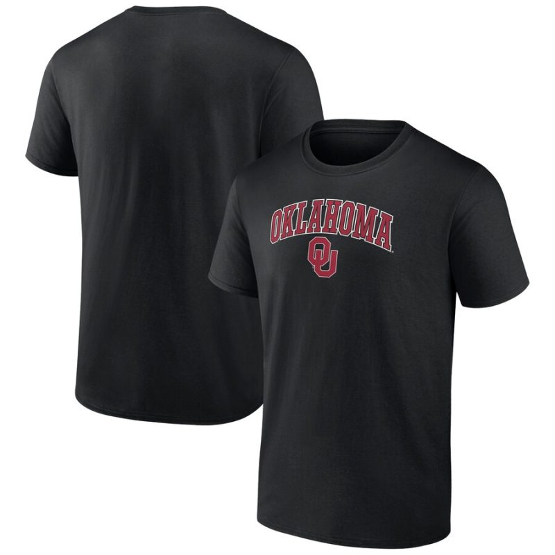 Oklahoma Sooners Campus Unisex T-Shirt Black