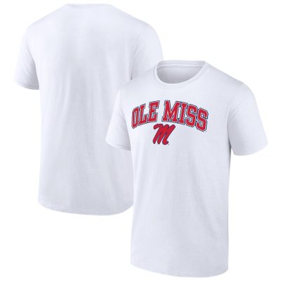 Ole Miss Rebels Campus Unisex T-Shirt White