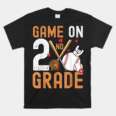 On 2nd Grade Baseball Unisex T-Shirt First Day Of School Unisex T-Shirt